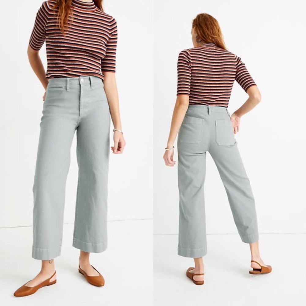 Madewell Emmett Wide Leg Crop